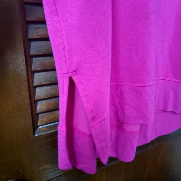 Athleta vibrant pink coaster luxe recover sweatshirt - Picture 11 of 11